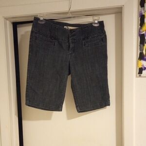 Boom Boom Jeans Dark Blue Jean Shorts
